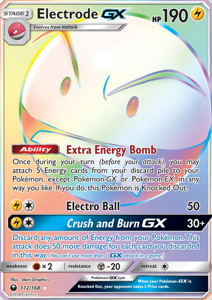 Image of the card Electrode GX
