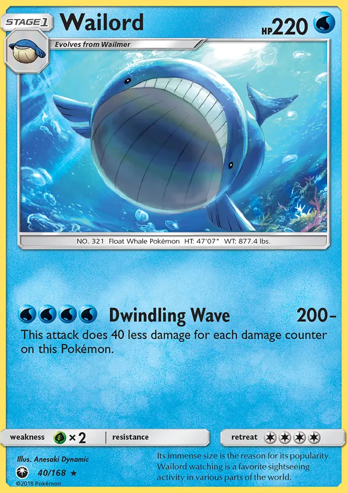Image of the card Wailord
