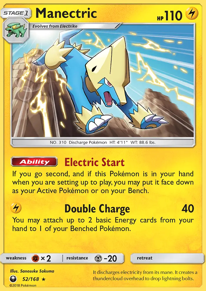 Image of the card Manectric