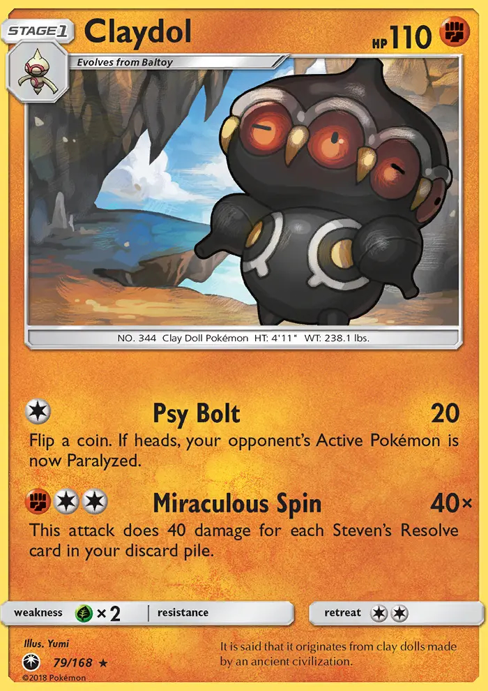 Image of the card Claydol