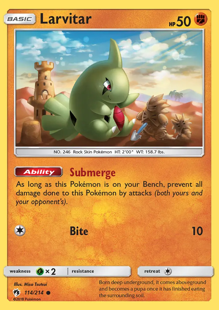 Image of the card Larvitar