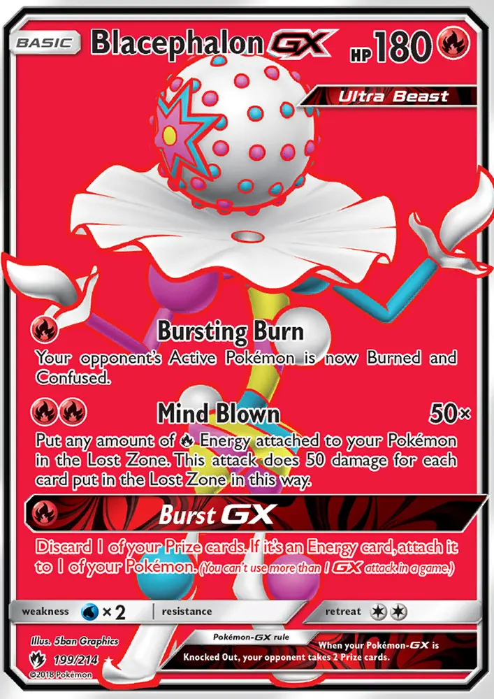Image of the card Blacephalon GX