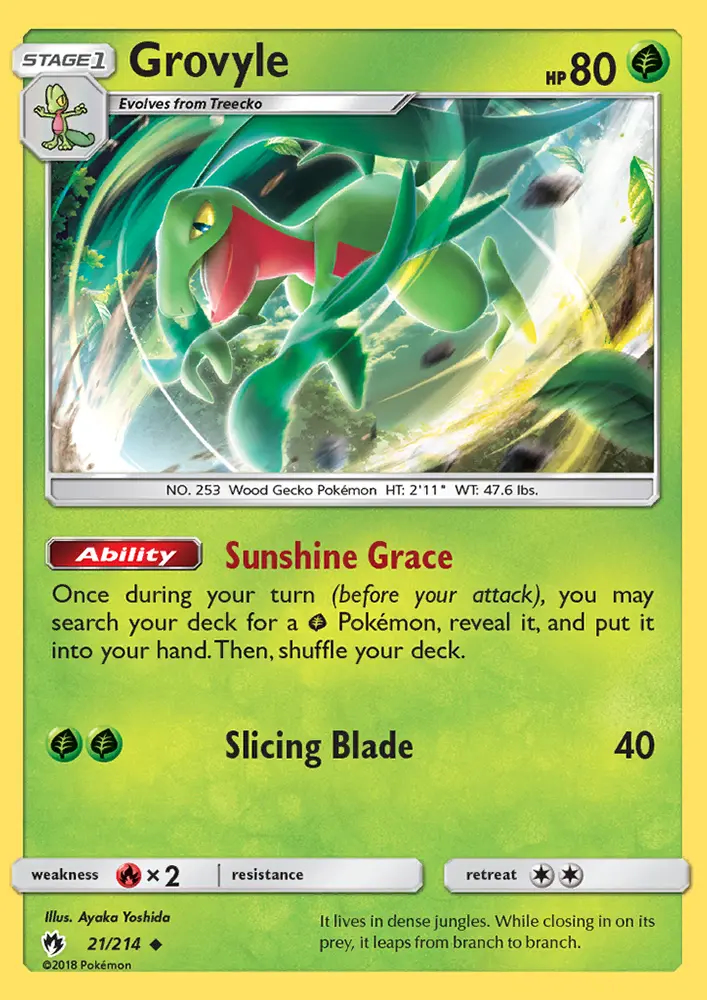 Image of the card Grovyle