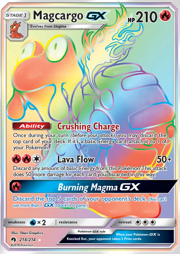 Image of the card Magcargo GX