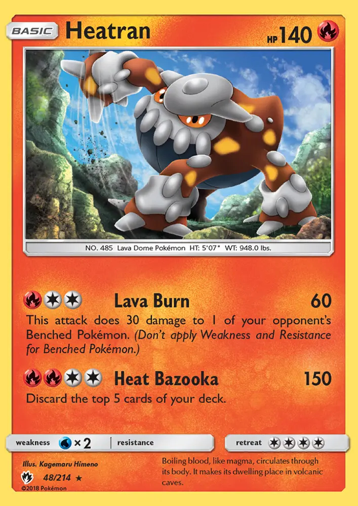 Image of the card Heatran