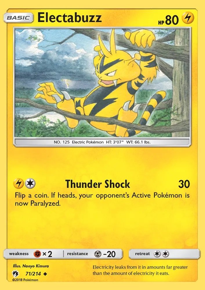 Image of the card Electabuzz
