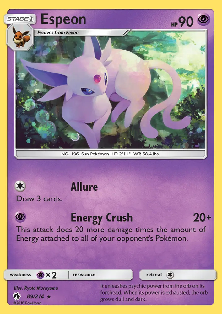 Image of the card Espeon