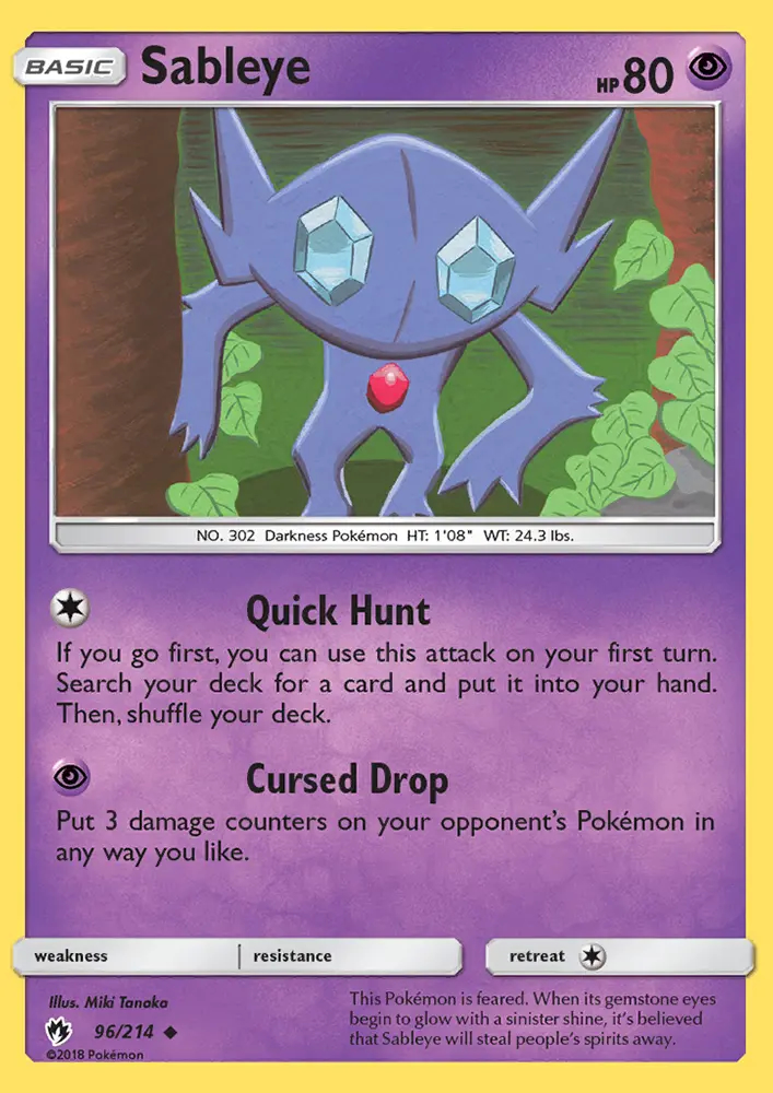 Image of the card Sableye