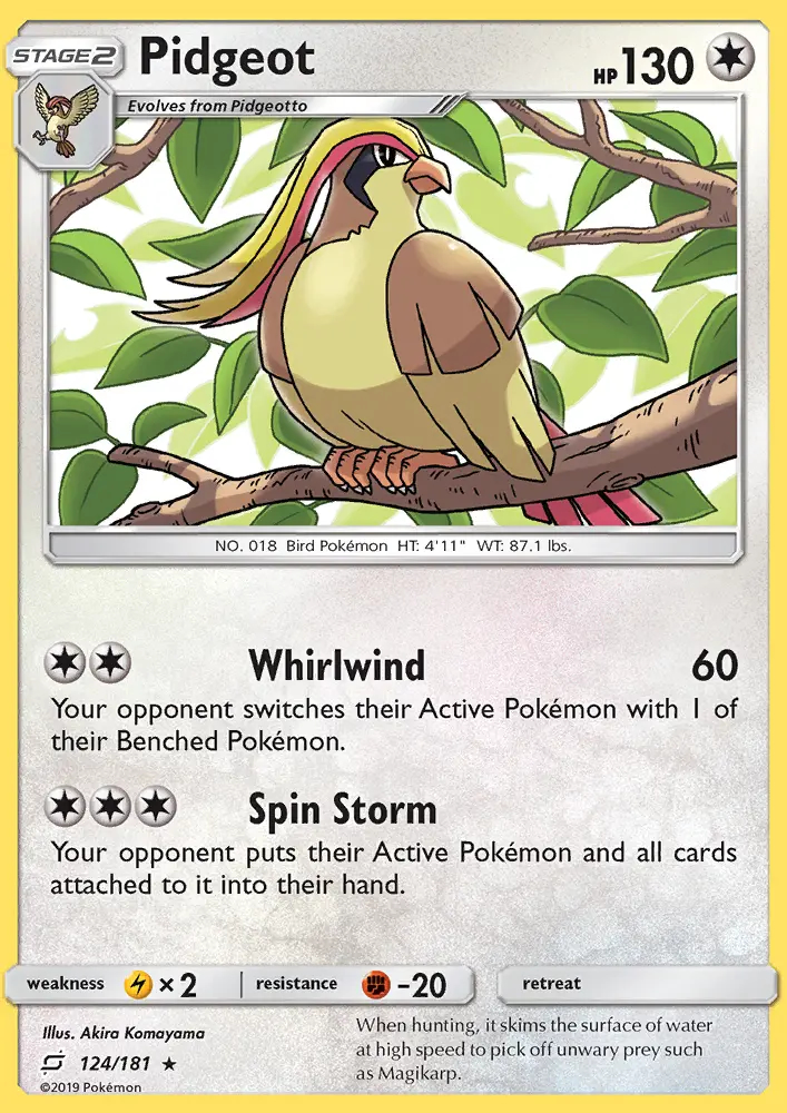 Image of the card Pidgeot
