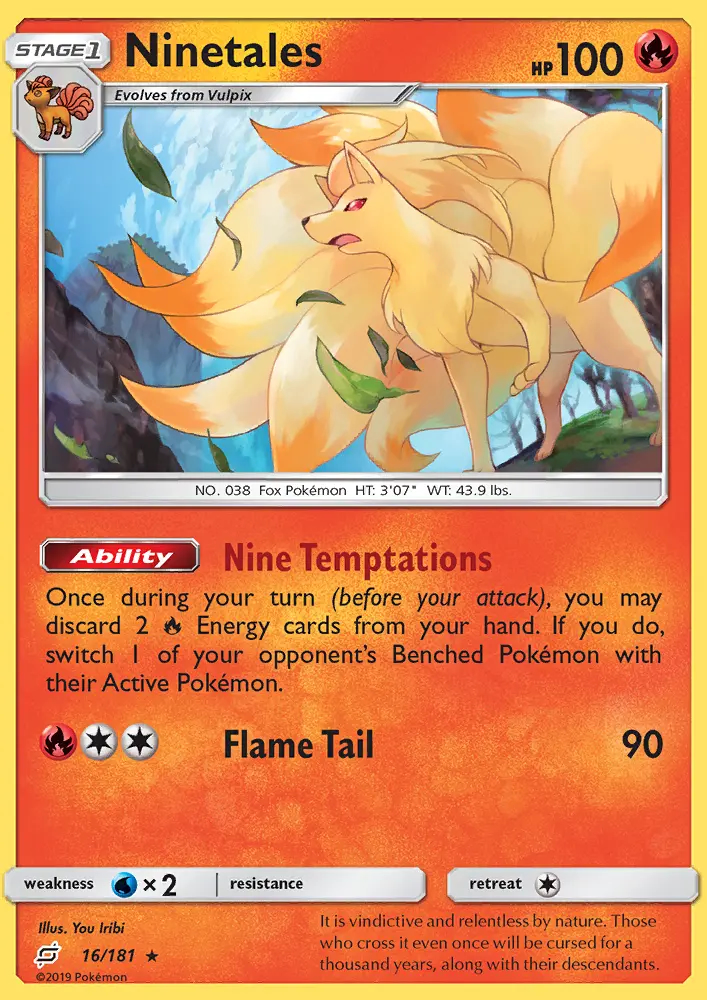 Image of the card Ninetales