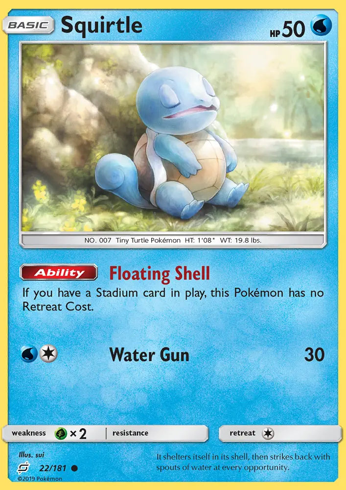 Image of the card Squirtle