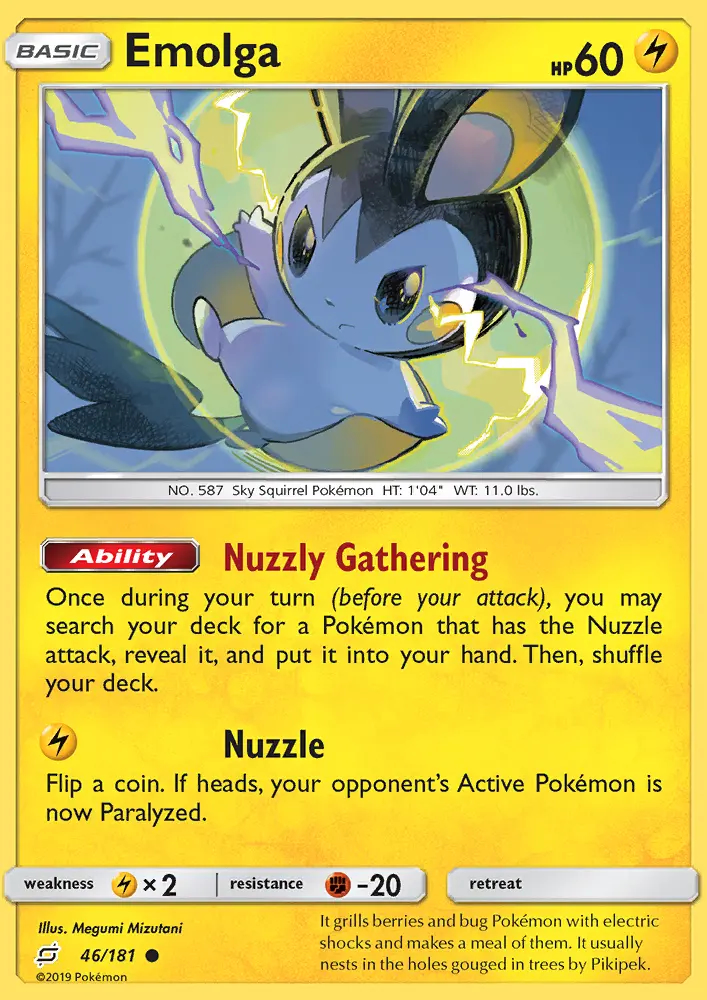 Image of the card Emolga