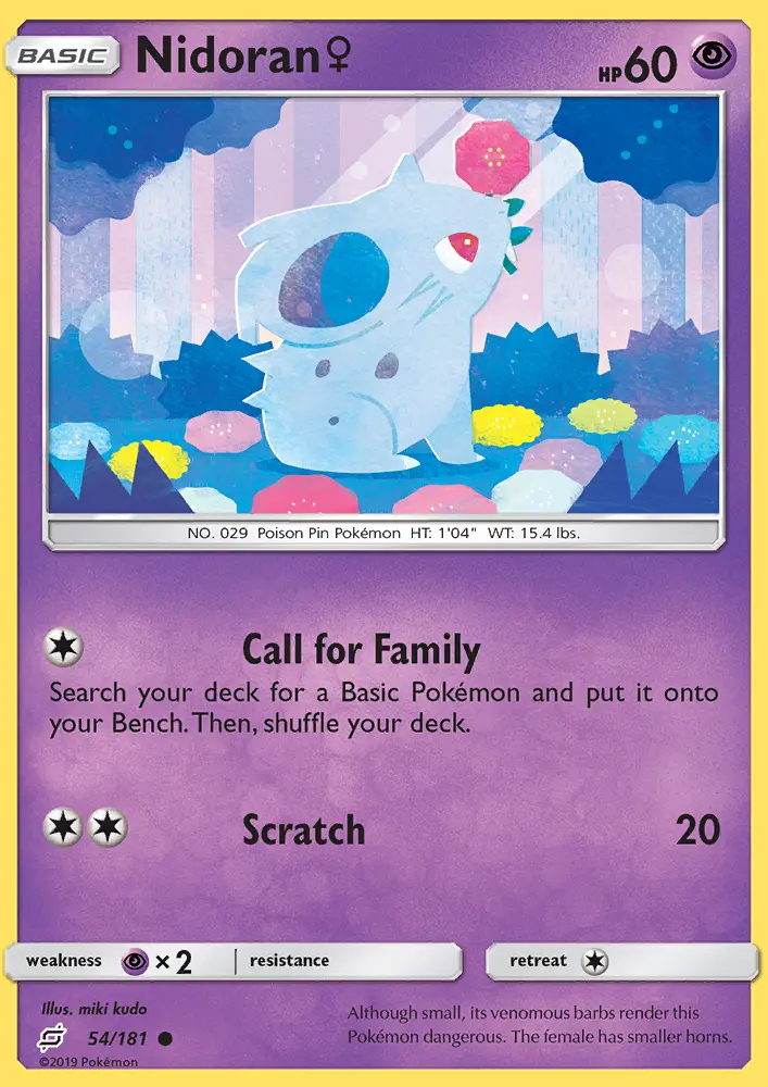 Image of the card Nidoran♀