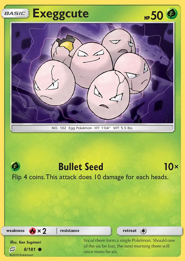 Image of the card Exeggcute