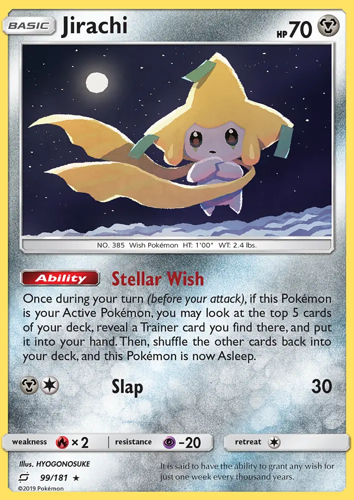 Image of the card Jirachi