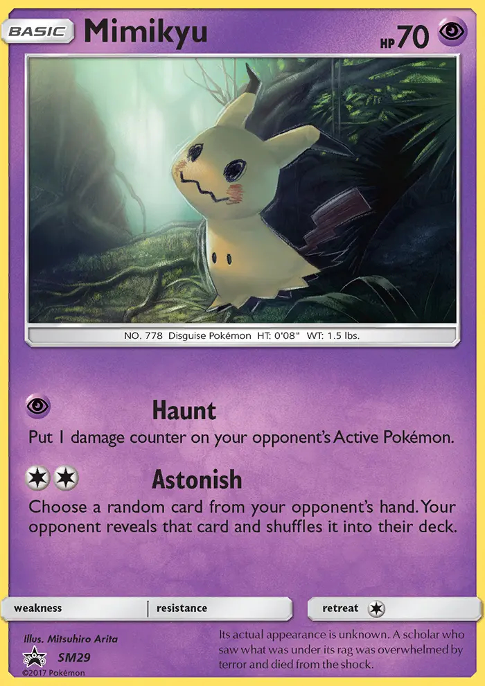 Image of the card Mimikyu