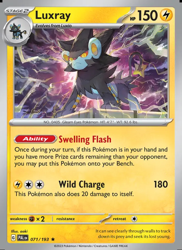 Image of the card Luxray
