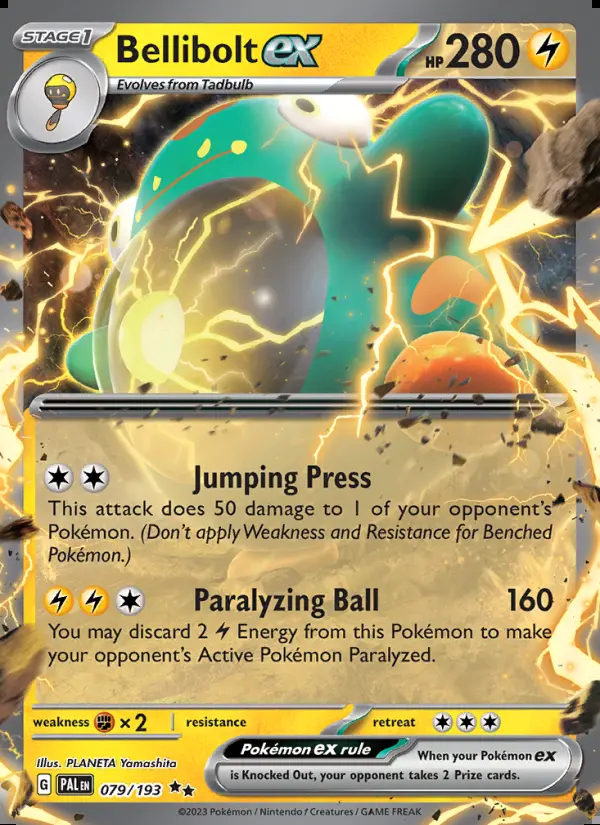 Image of the card Bellibolt ex