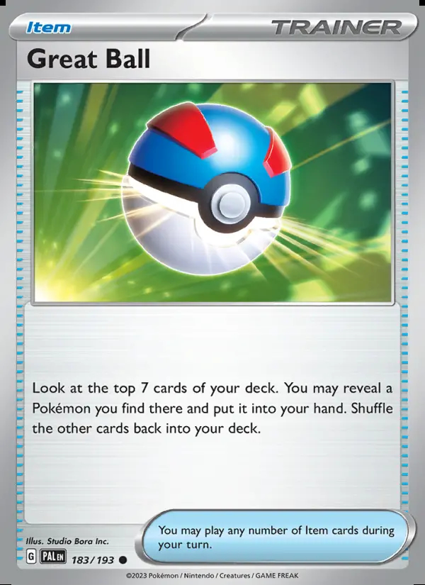 Image of the card Great Ball