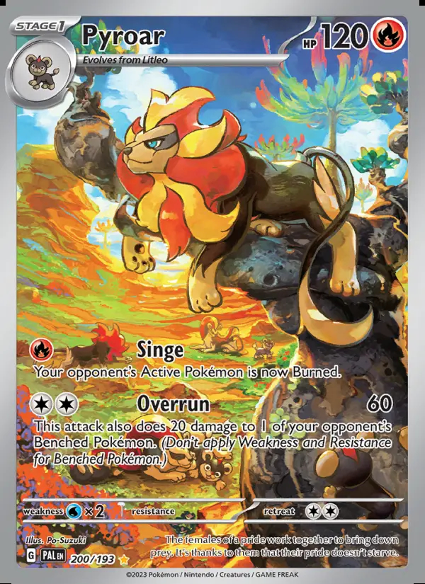 Image of the card Pyroar