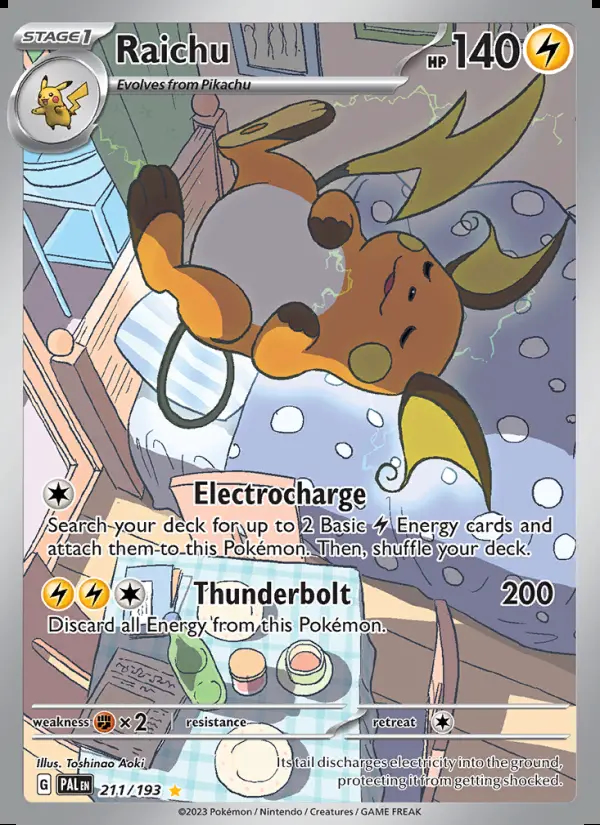 Image of the card Raichu