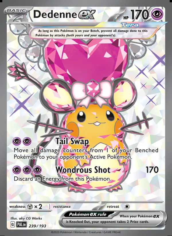 Image of the card Dedenne ex