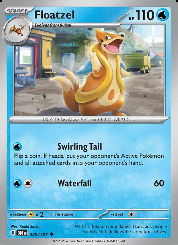 Image of the card Floatzel