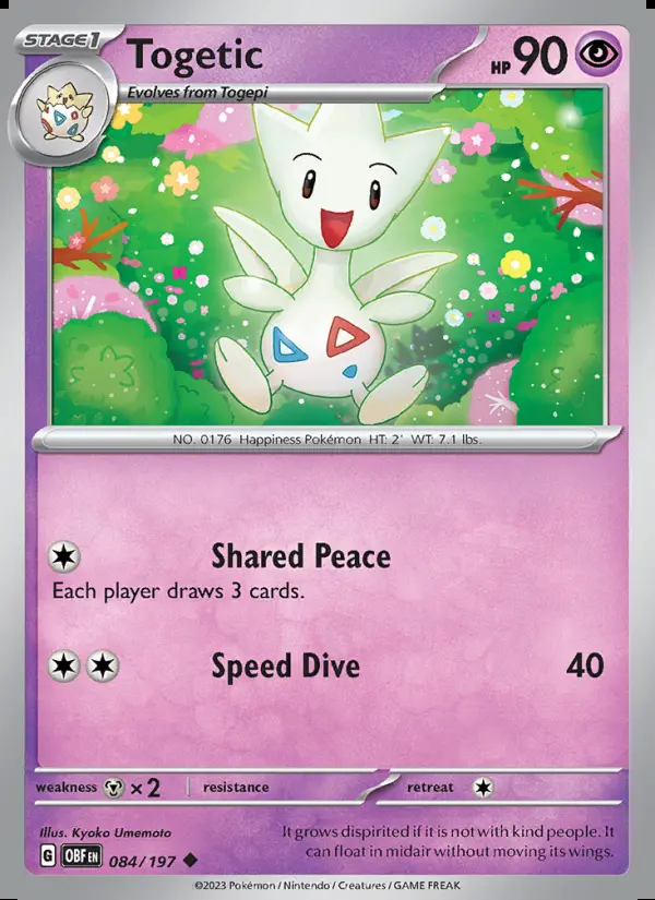 Image of the card Togetic