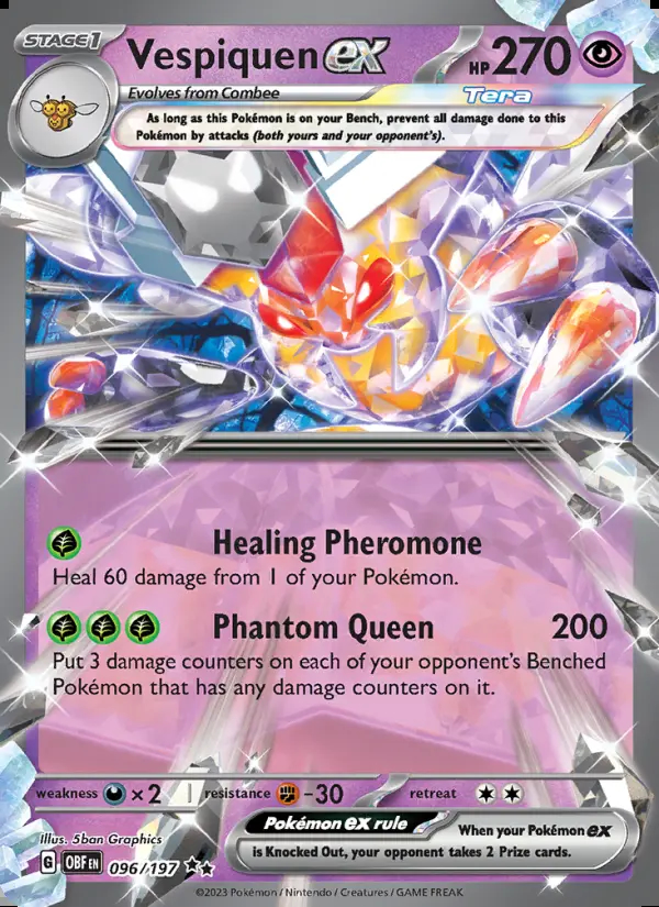 Image of the card Vespiquen ex