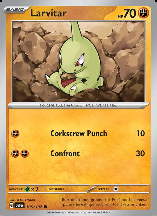 Image of the card Larvitar