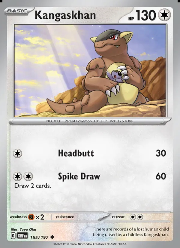 Image of the card Kangaskhan
