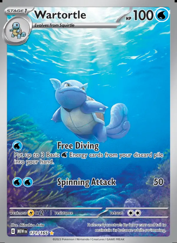 Image of the card Wartortle