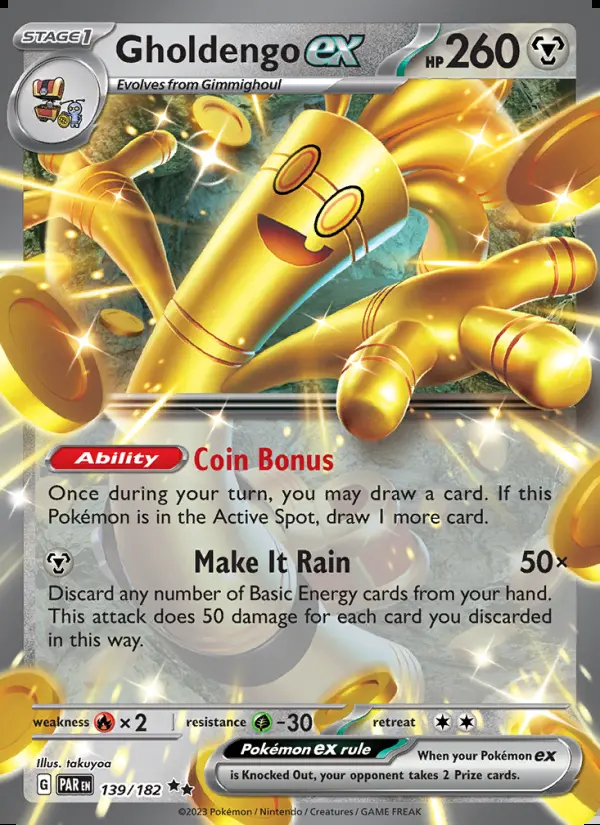 Image of the card Gholdengo ex