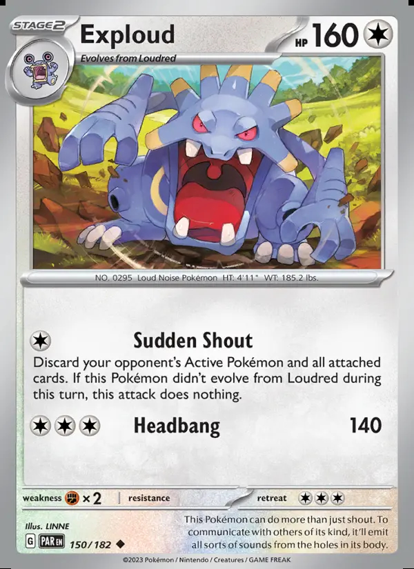 Image of the card Exploud