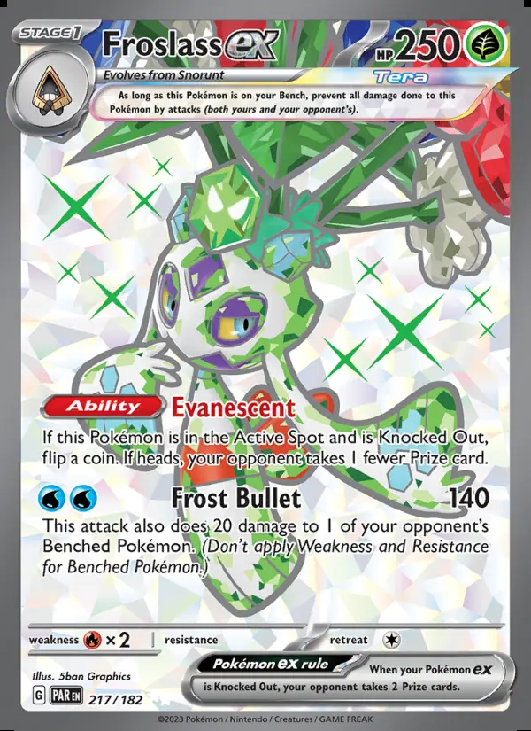 Image of the card Froslass ex
