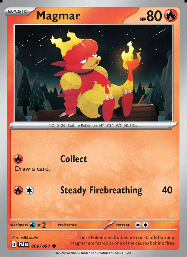 Image of the card Magmar