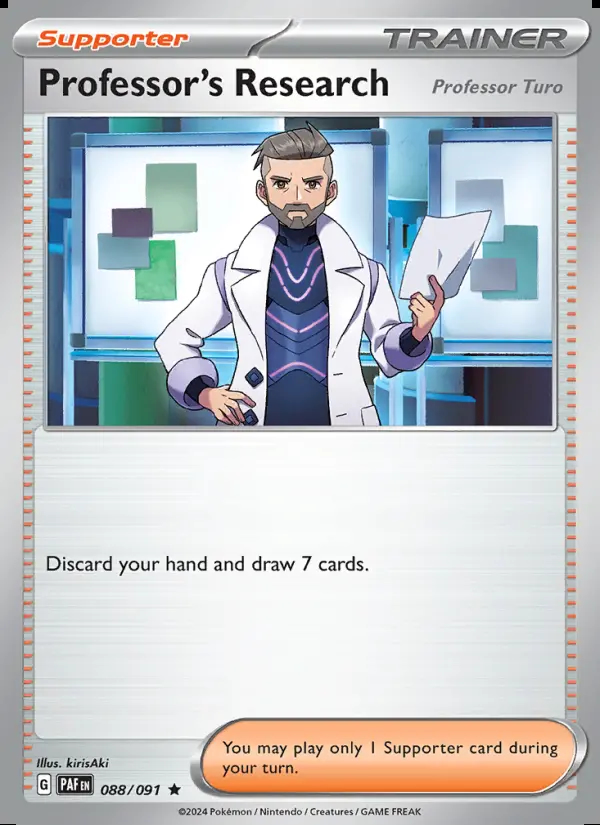 Image of the card Professor's Research