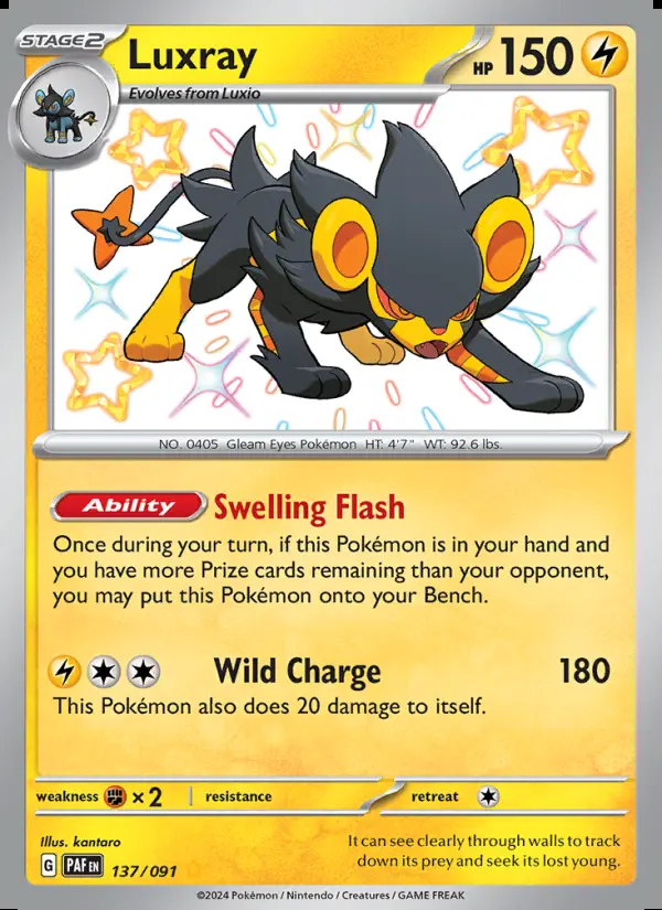 Image of the card Luxray