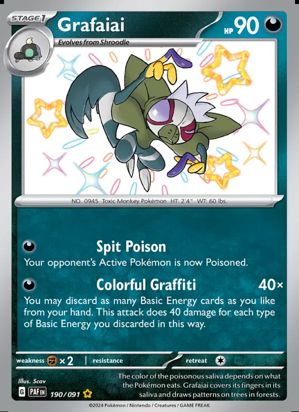 Image of the card Grafaiai