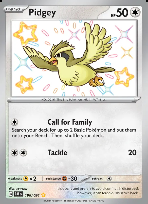 Image of the card Pidgey