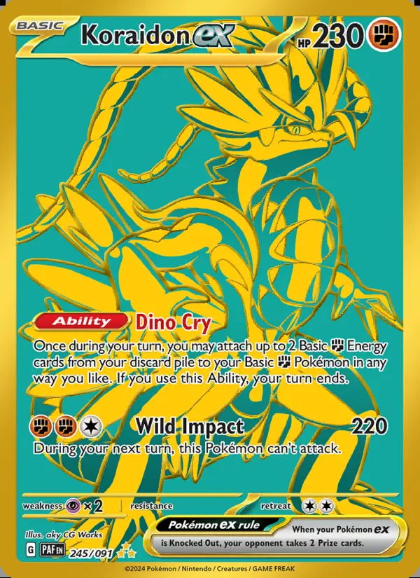 Image of the card Koraidon ex