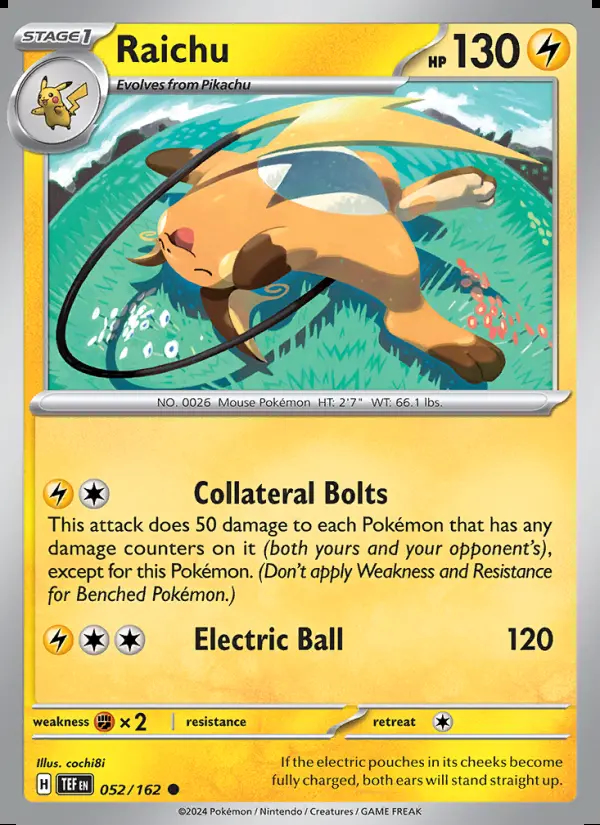Image of the card Raichu