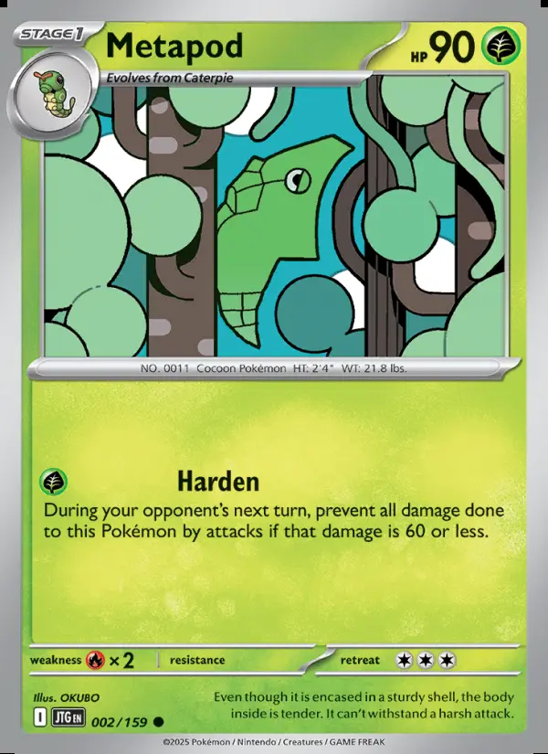 Image of the card Metapod