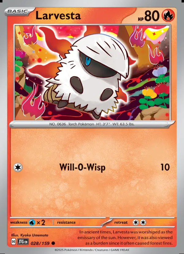 Image of the card Larvesta