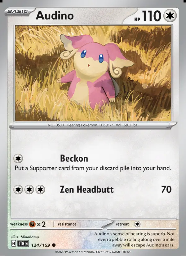 Image of the card Audino