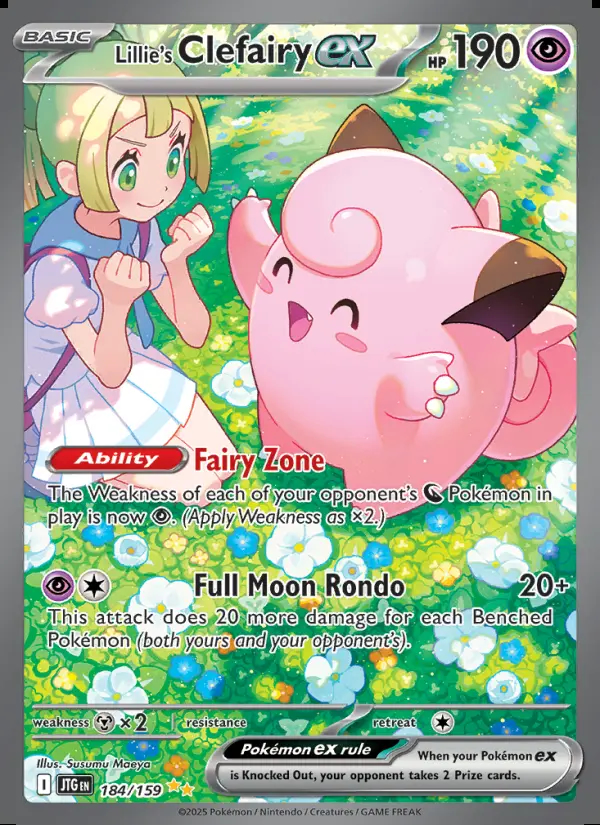 Image of the card Lillie's Clefairy ex