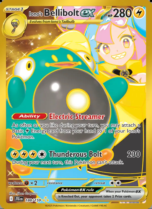Image of the card Iono's Bellibolt ex