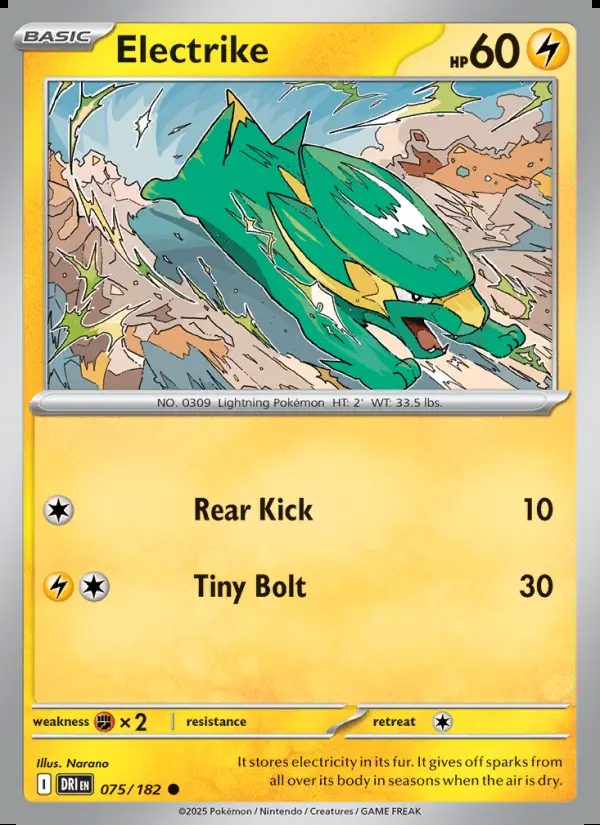 Image of the card Electrike