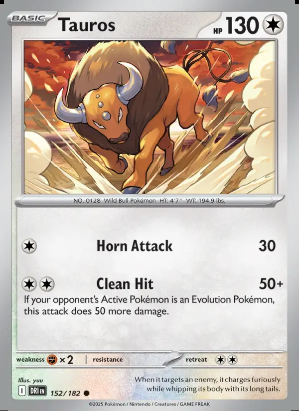 Image of the card Tauros