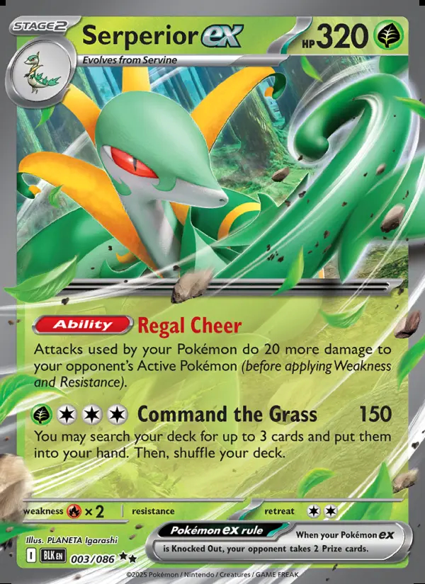 Image of the card Serperior ex